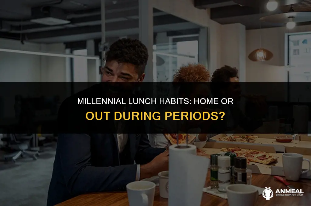 do millenials go home for lunch when get period