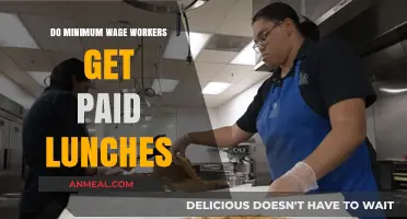 Do Minimum Wage Workers Get Paid Lunches?