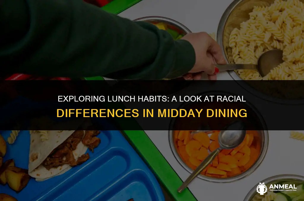 do more white people go out for lunch