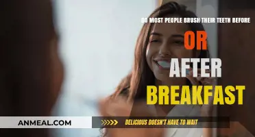 Morning Teeth Brushing: Before or After Breakfast?