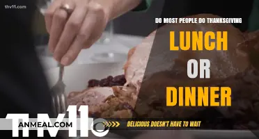 Lunch or Dinner: The Great Thanksgiving Meal Debate