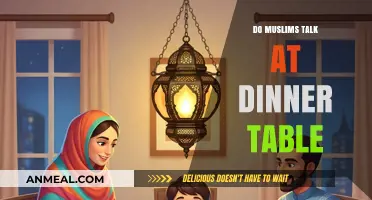 Dinner Table Conversations: Exploring Muslim Family Dining Traditions and Etiquette