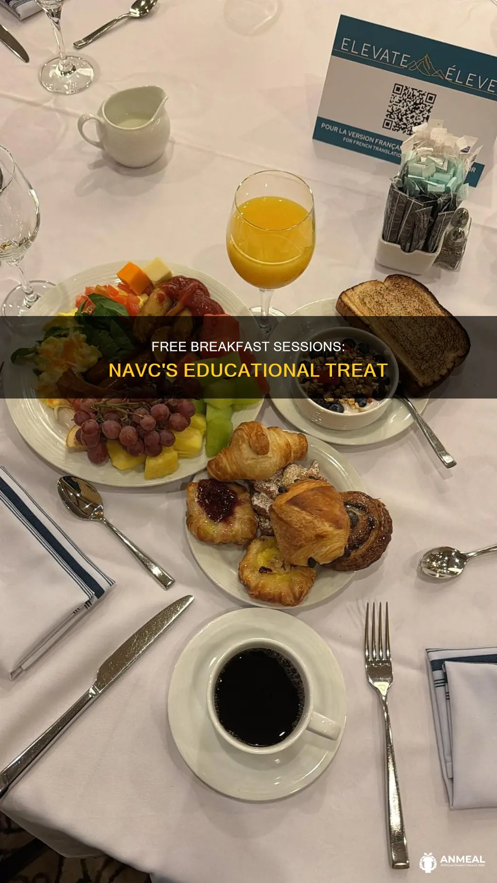 do navc breakfast sessions cost money