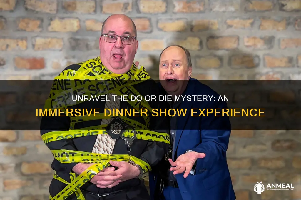 do or die mystery dinner show
