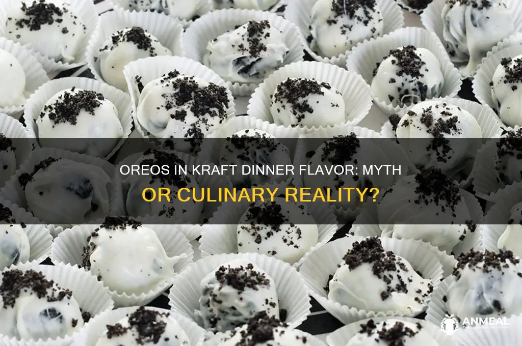 do oreo cookies come in kraft dinner fkavor