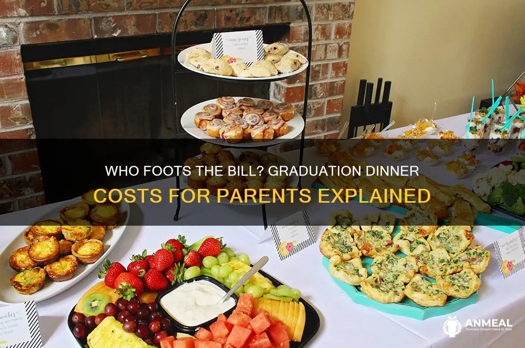 do parents pay for graduation dinner