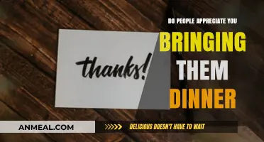 Thoughtful Gestures: Do Dinner Deliveries Truly Warm Hearts?
