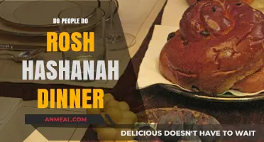 Celebrating Rosh Hashanah: The Tradition of Festive Dinner Gatherings