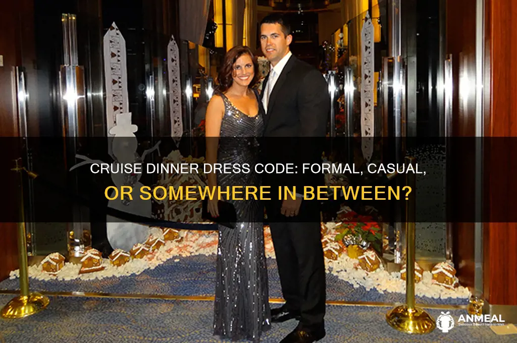 do people dress up for dinner on a cruise