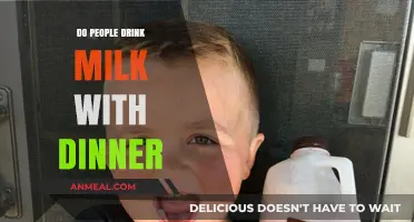 Milk with Dinner: A Global Tradition or Personal Preference?