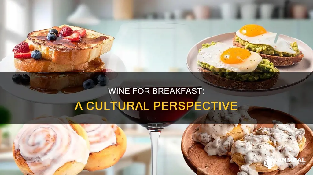 do people drink wine for breakfast