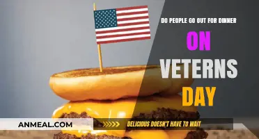 Honoring Veterans Day: Do Families Dine Out to Celebrate?