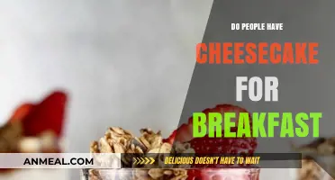Cheesecake for Breakfast: A Sweet Morning Treat