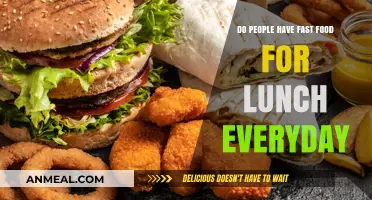 Daily Fast Food Lunches: A Common Trend or Healthy Habit?