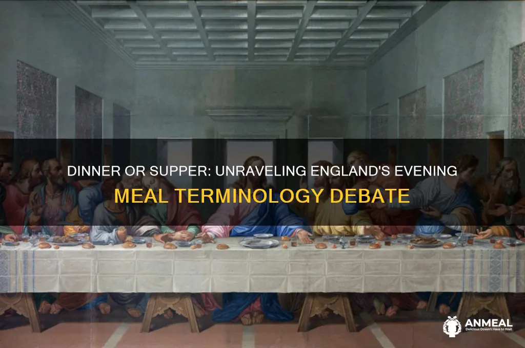 do people in england say dinner or supper