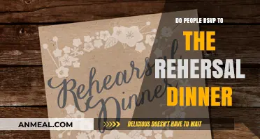 Rehearsal Dinner RSVP Etiquette: Should Guests Confirm Attendance?