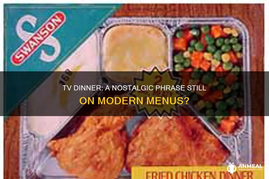 do people say tv dinner