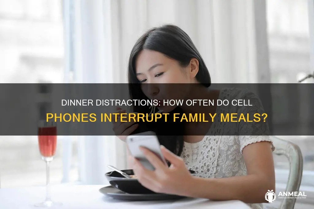 do people use their cell phones during dinner