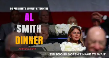 Do Presidents Typically Attend the Al Smith Dinner?