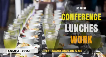 Decoding the Effectiveness of Press Conference Lunches: A Strategic Approach