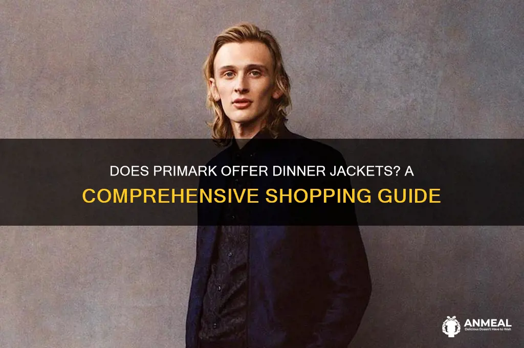 do primark sell dinner jackets