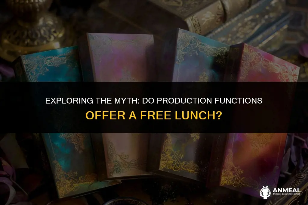 do production funcntions free lunch