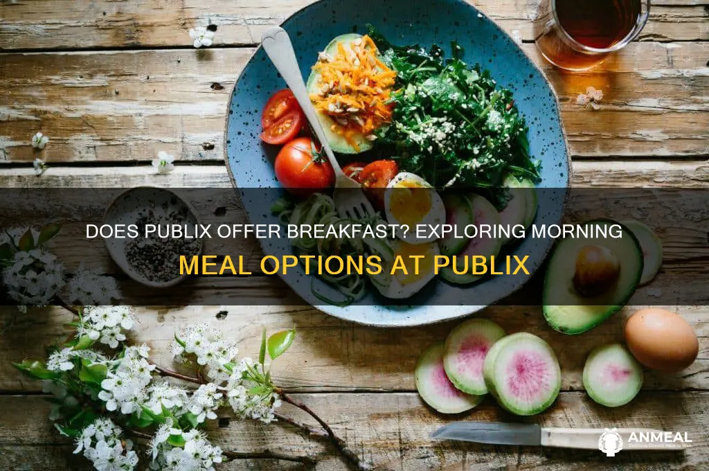 do publix sell breakfast