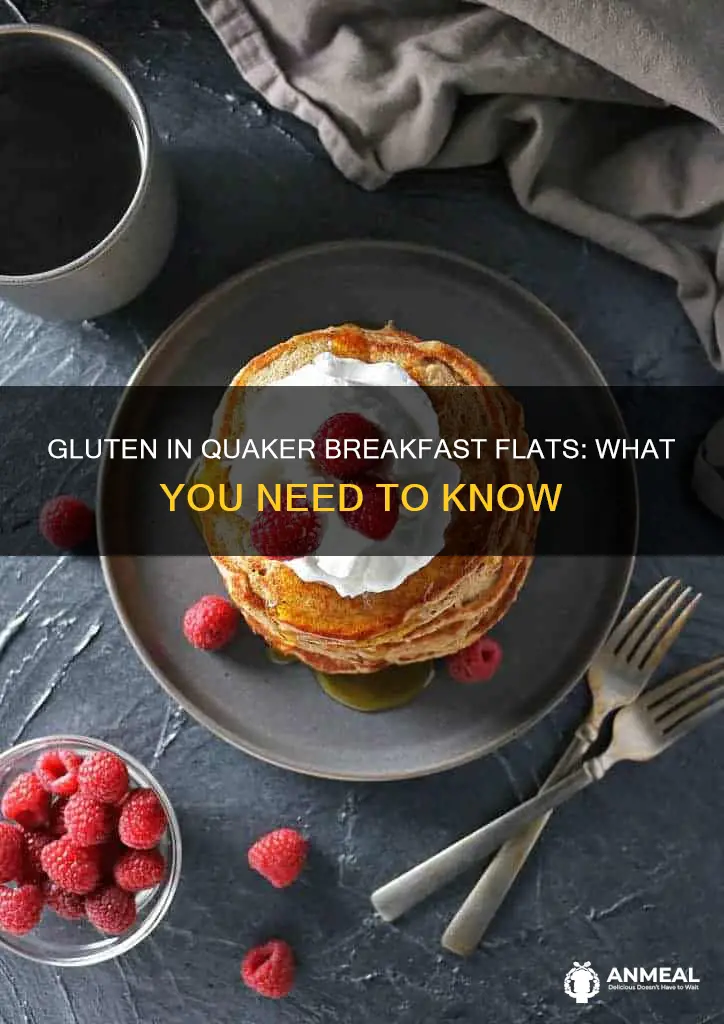 do quaker breakfast flats have glute
