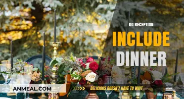 Do Wedding Receptions Typically Include Dinner? A Complete Guide