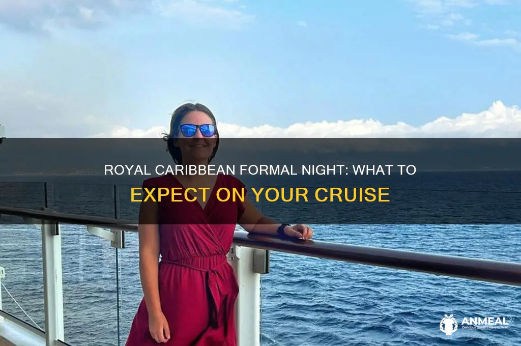 do royal caribbean cruise ships do a formal dinner night
