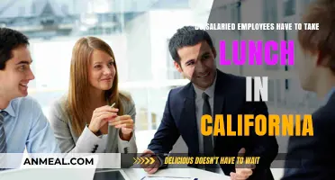 California Lunch Laws: What Salaried Employees Need to Know