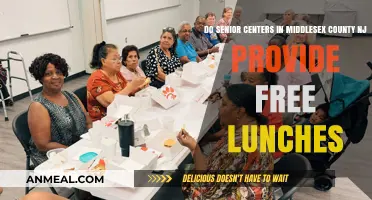 Free Lunches at Senior Centers in Middlesex County, NJ?