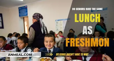 Lunchroom Equality: Do Seniors and Freshmen Share the Same Meals?