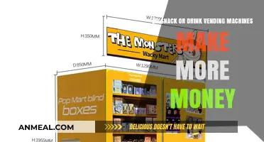 Snack vs. Drink Vending Machines: Which Generates More Revenue?