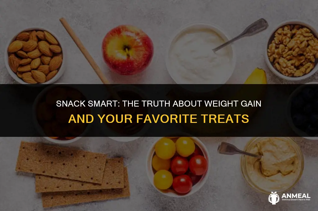 do snacks make you gain weight