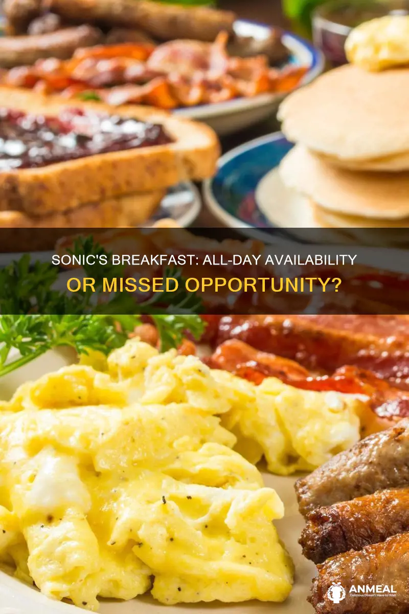 do sonic sell breakfast all day