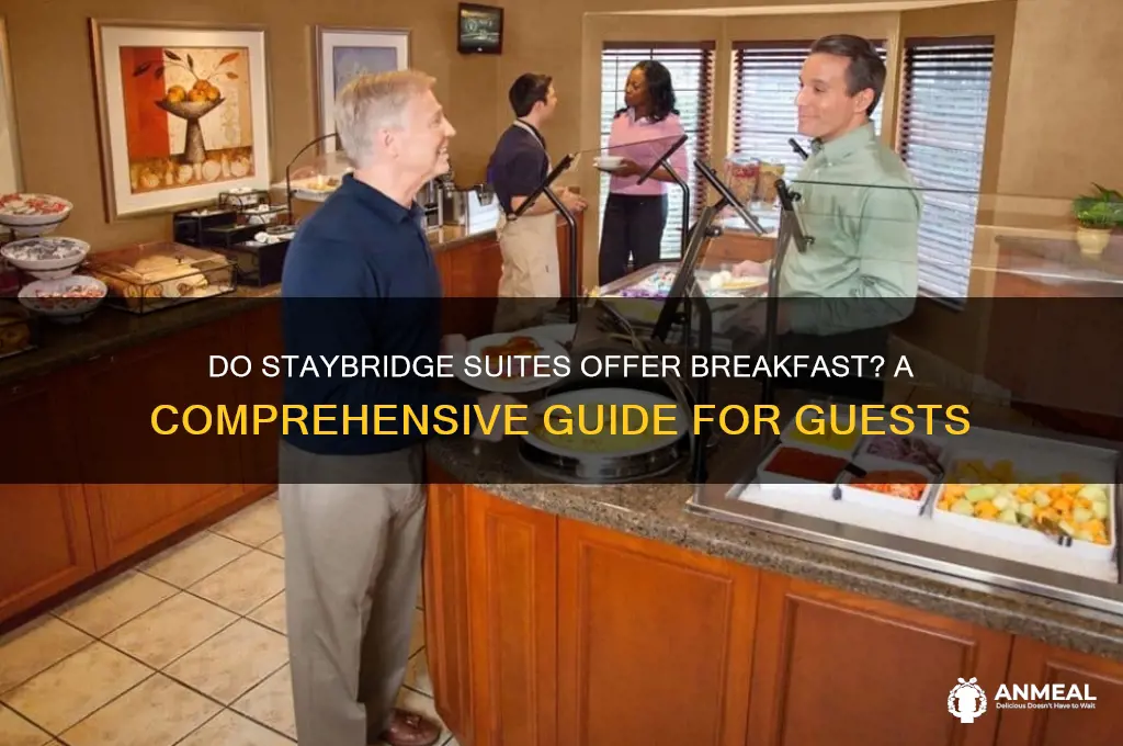 do staybridge suites have breakfast