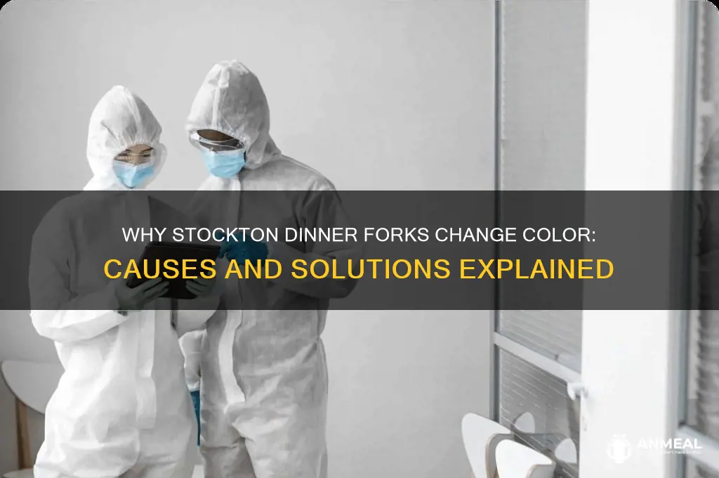 do stockton dinner forks change color