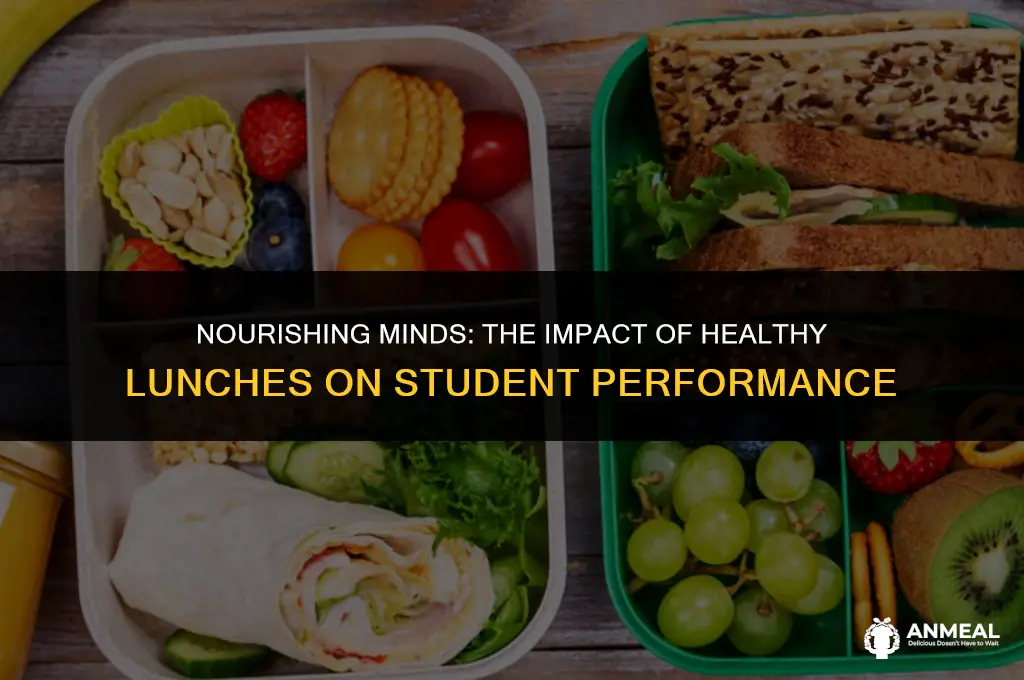 do students perform better with a healthy lunch