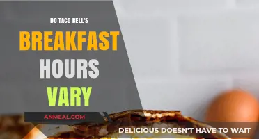 Taco Bell Breakfast Hours: When Can You Get Your Fix?