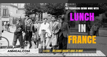Exploring French Culture: Do Teenagers Enjoy Wine with Lunch?