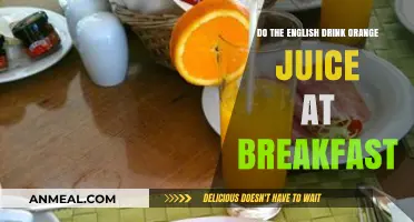 The English Breakfast: Orange Juice Essential?