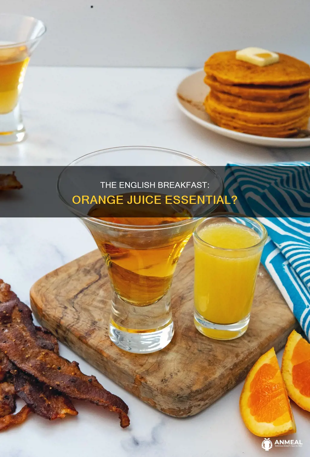 do the english drink orange juice at breakfast