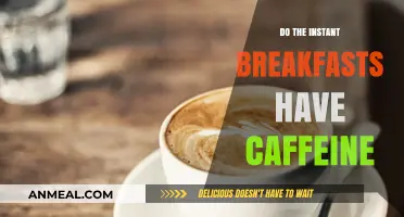 Instant Breakfasts and Caffeine: What's the Deal?
