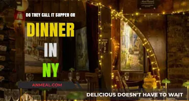 Supper or Dinner: Unraveling New York's Evening Meal Terminology