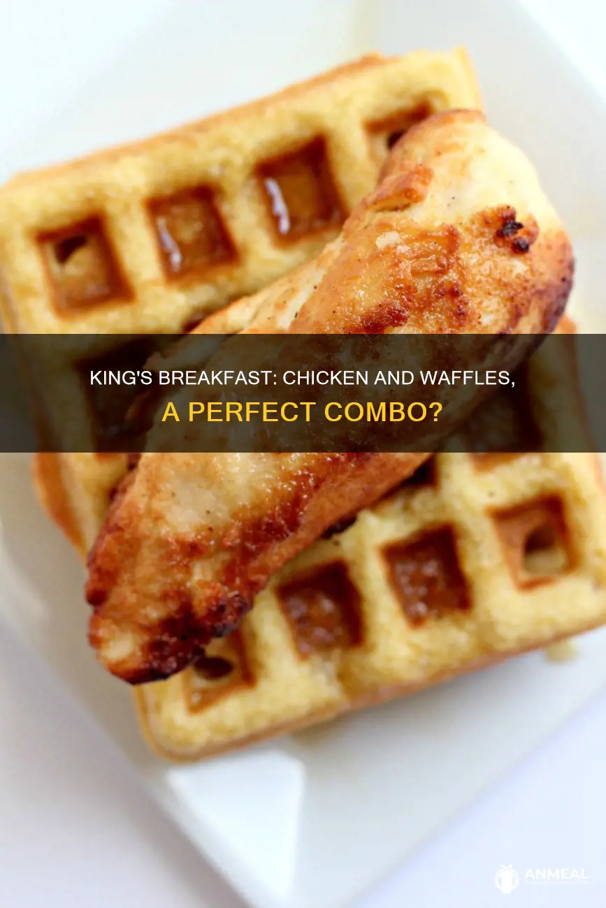 do they have chicken and waffles at king