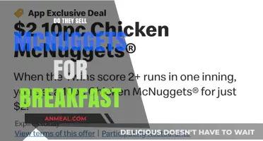 McNuggets for Breakfast: A Dream Come True?