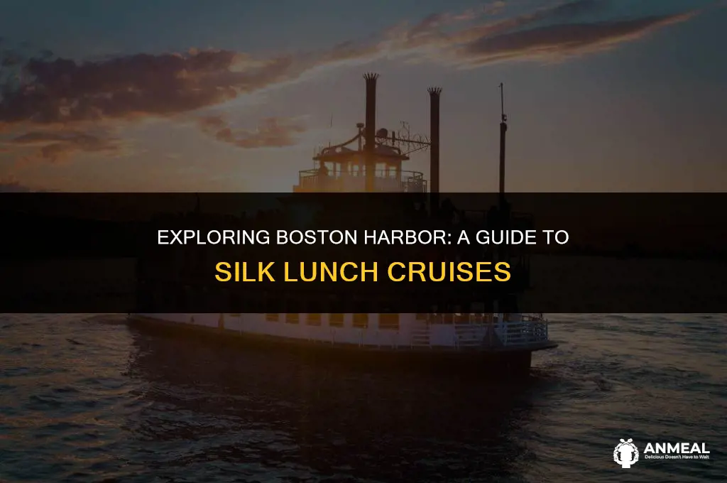 do they silk have lunch cruises in boston harbour