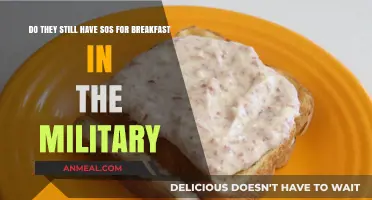 Military Breakfast: SOS Still Served?