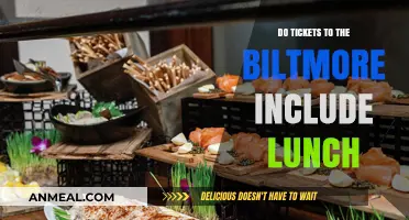 Savoring Biltmore: Lunch Included in Ticket Price?